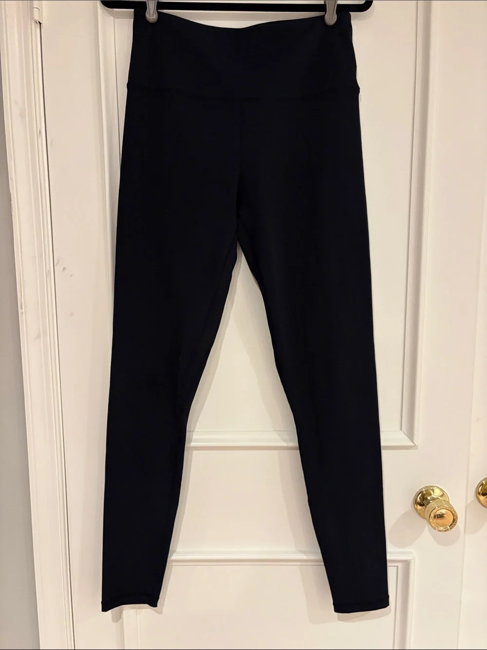 Kids Black High-Waist Performance Leggings